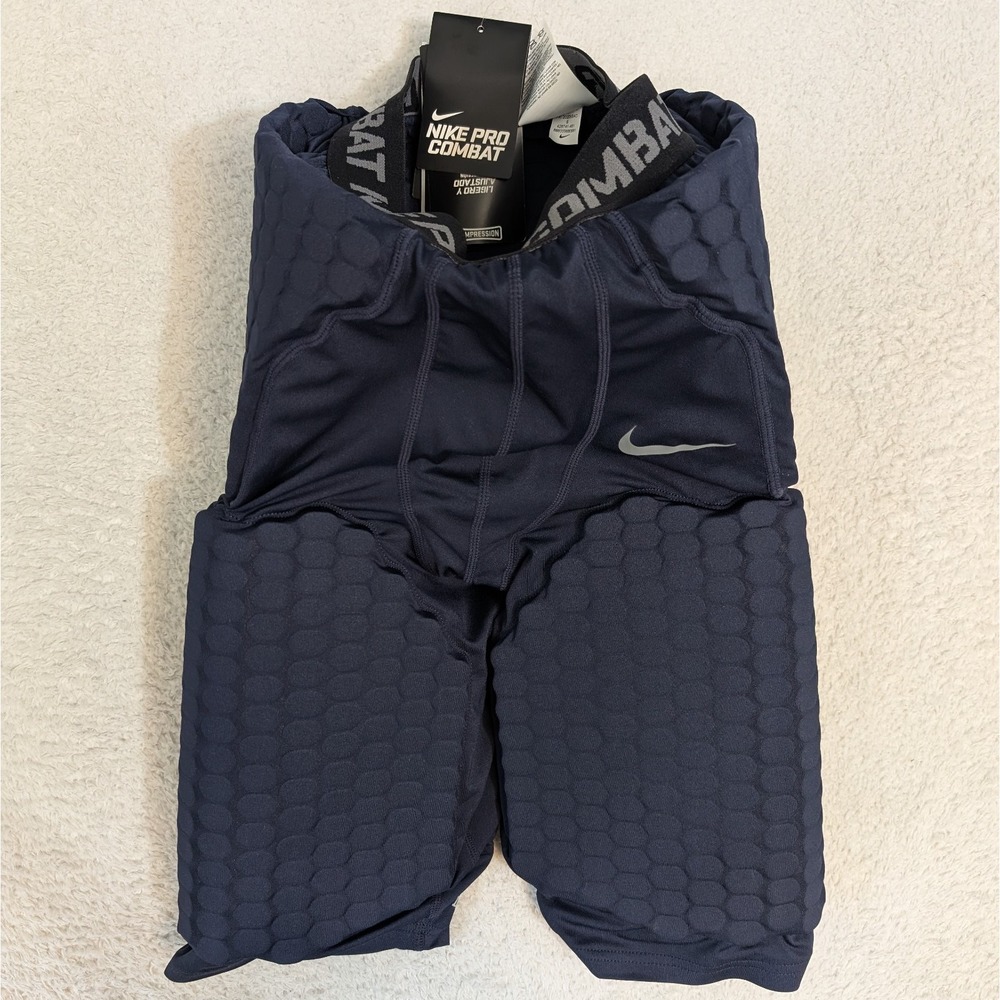 NEW Nike Pro Dry Fit Unisex Men's S Blue Lightweight Combat Shorts